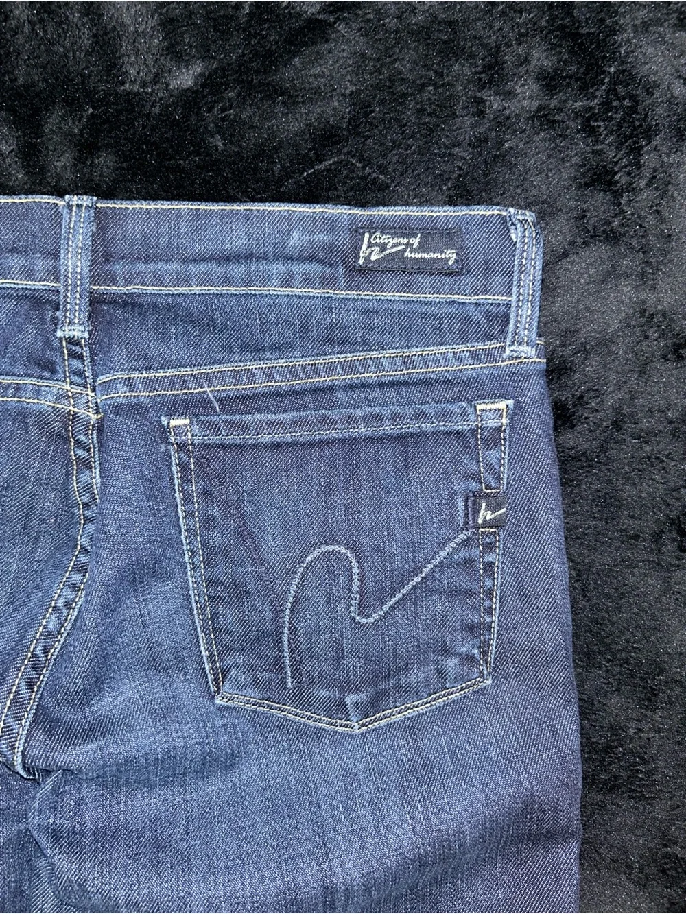 Citizens of Humanity Jeans Womens 27 Kelly #001 Low Waist Bootcut Stretch 30x34